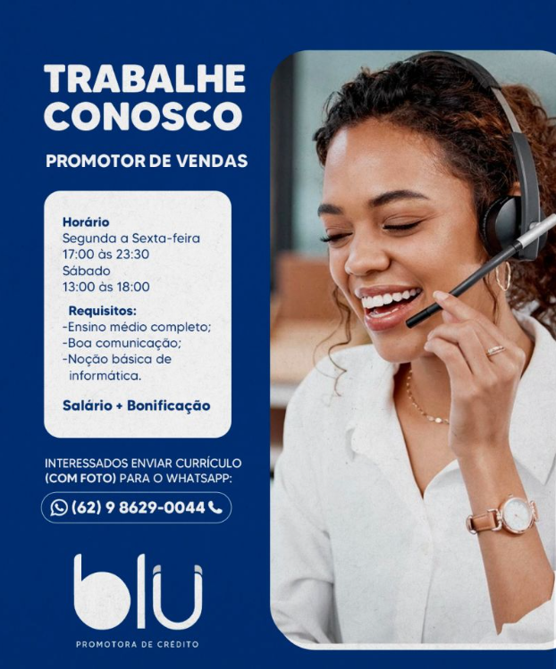 Trabalhe Conosco - Promotor de Vendas